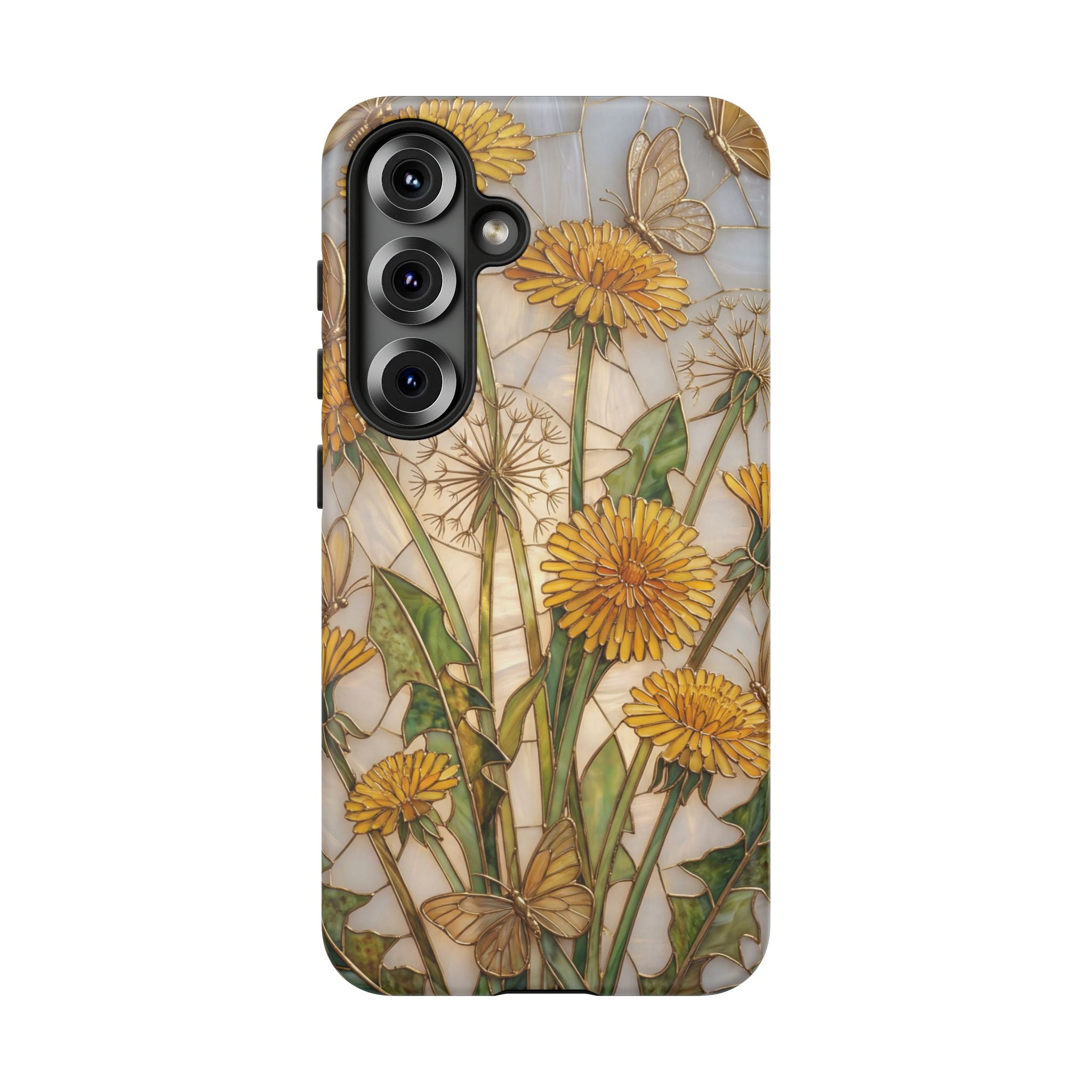 Dandelion Bouquet Tough Samsung Galaxy Case — Floral Botanical Protective Cover