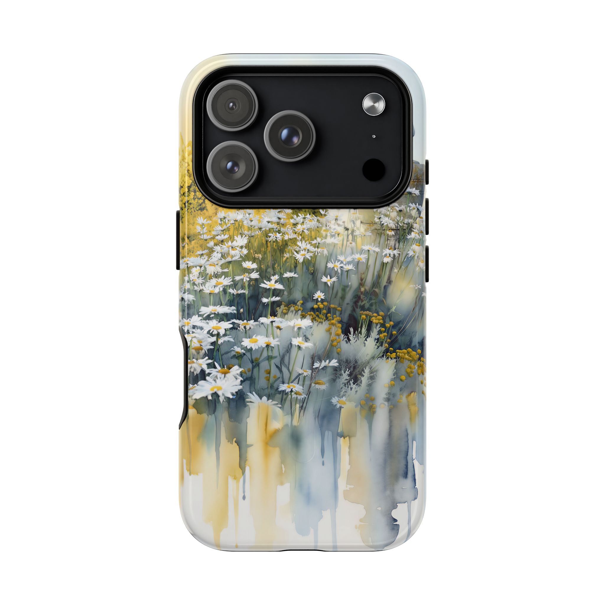 Watercolor Floral Daisy Garden MagSafe iPhone Case