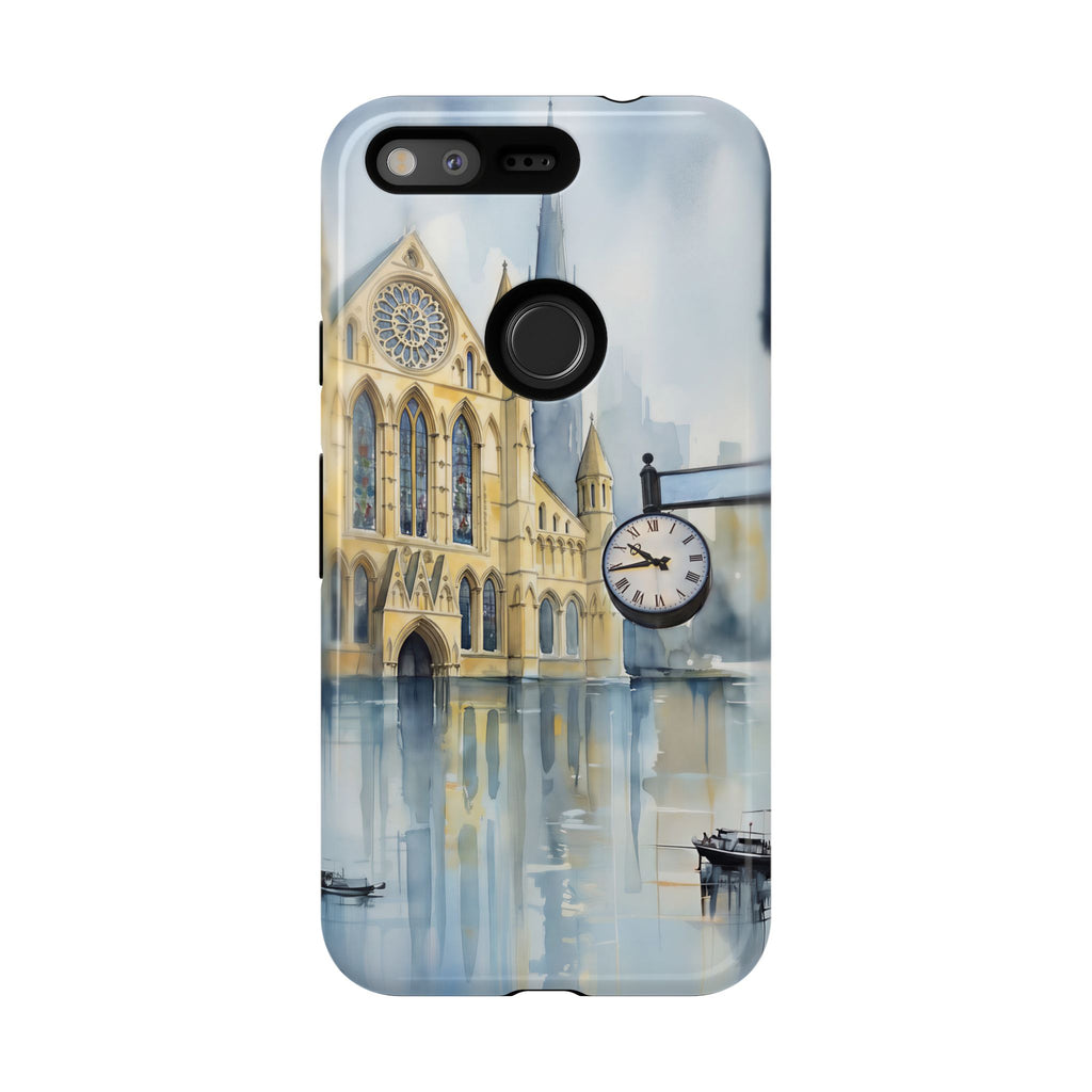 Custodia per telefono Google Pixel York Rotary Clock Heritage