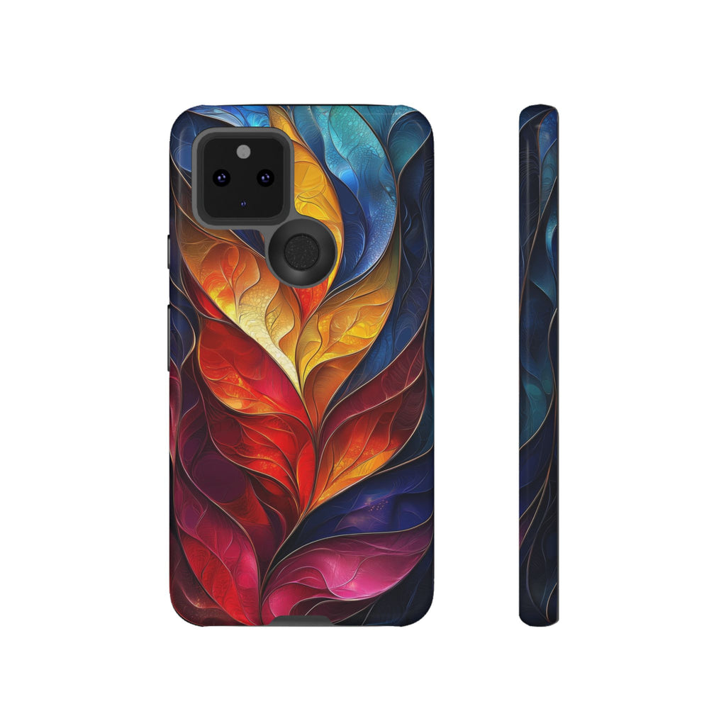 Abstract Colourful Leaf Google Pixel Case