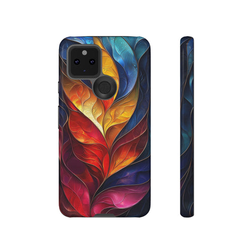 Abstract Colourful Leaf Google Pixel Case