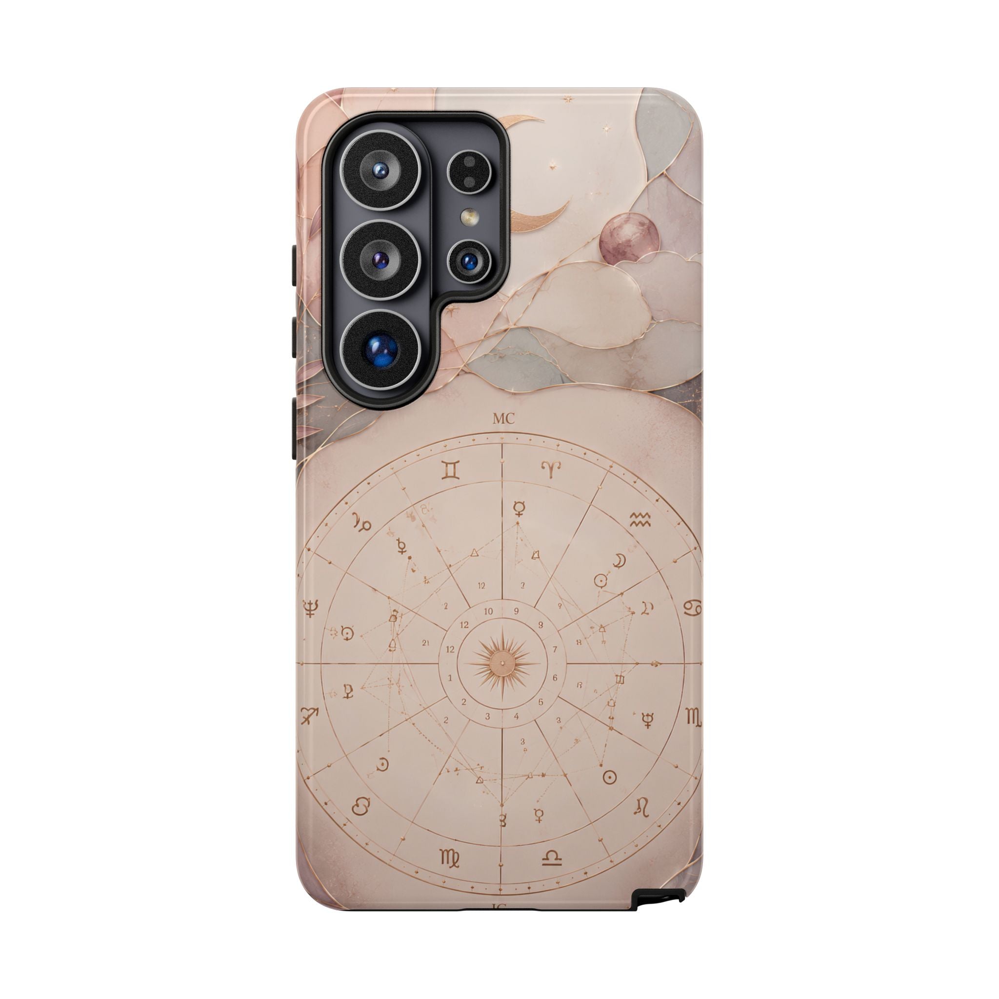 Zodiac Wheel Samsung Galaxy Phone Case | Astrological Constellation Phone Case