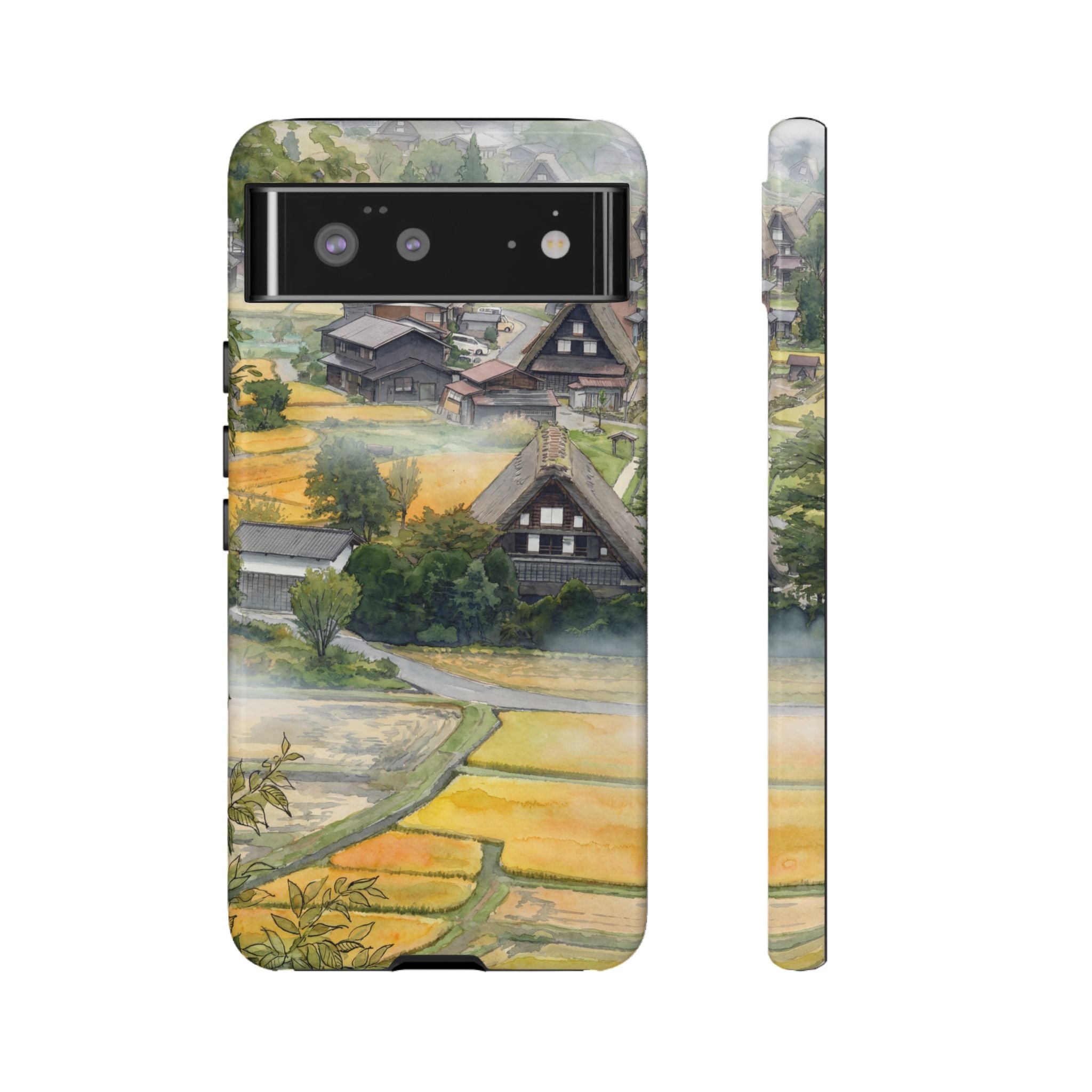 Shirakawa Whisper | Japan Watercolour  Google Pixel Phone Case