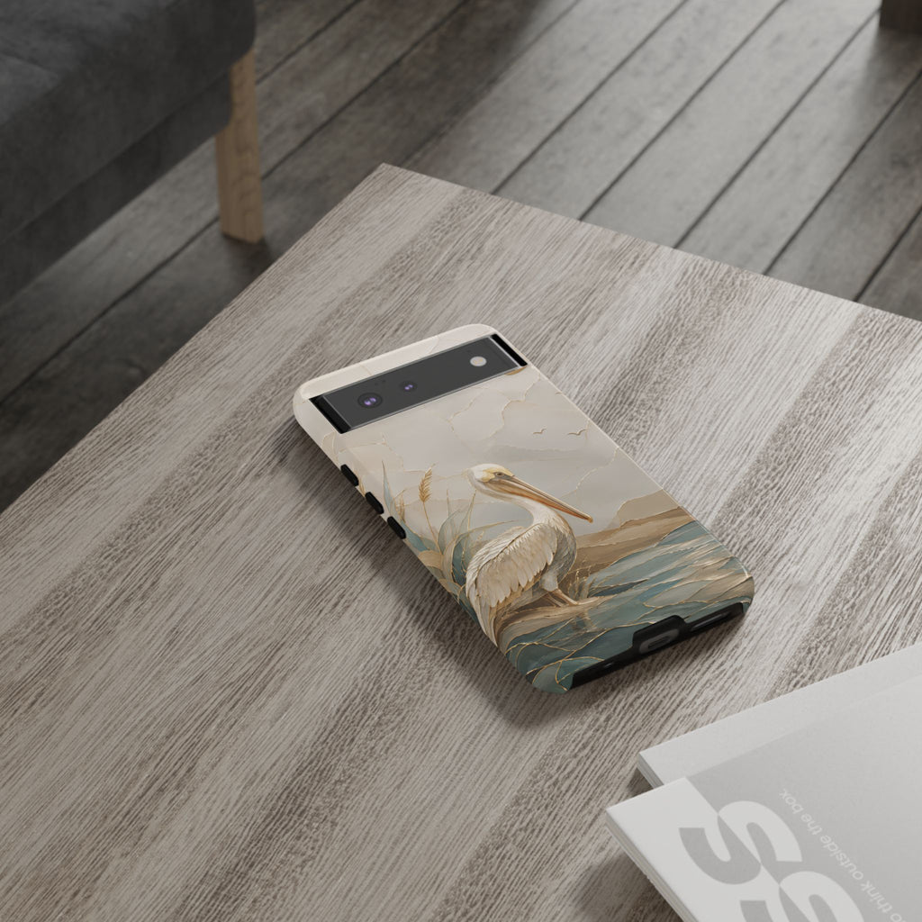 Pelican Google Pixel Phone Case | Coastal Bird Phone Case