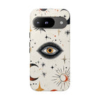 Mystic Eye Google Pixel Case | Celestial Moon & Star