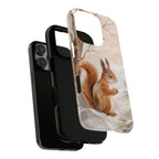 Squirrel iPhone Case | Winter Woodland iPhone Case