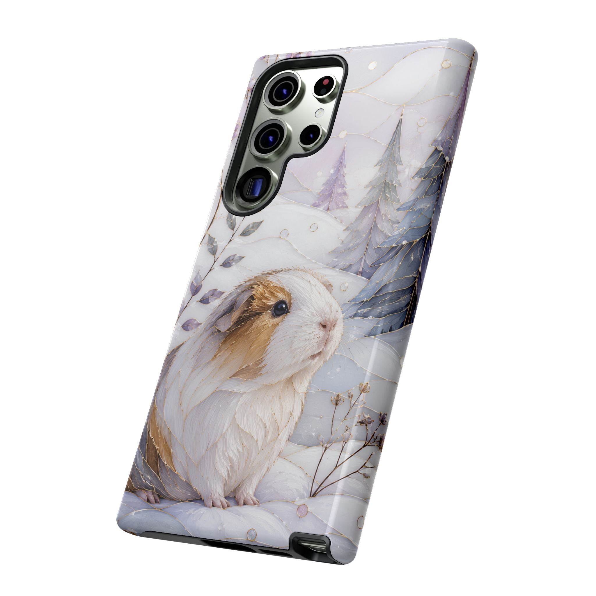 Guinea Pig Samsung Galaxy Phone Case | Winter Guinea Pig Phone Case