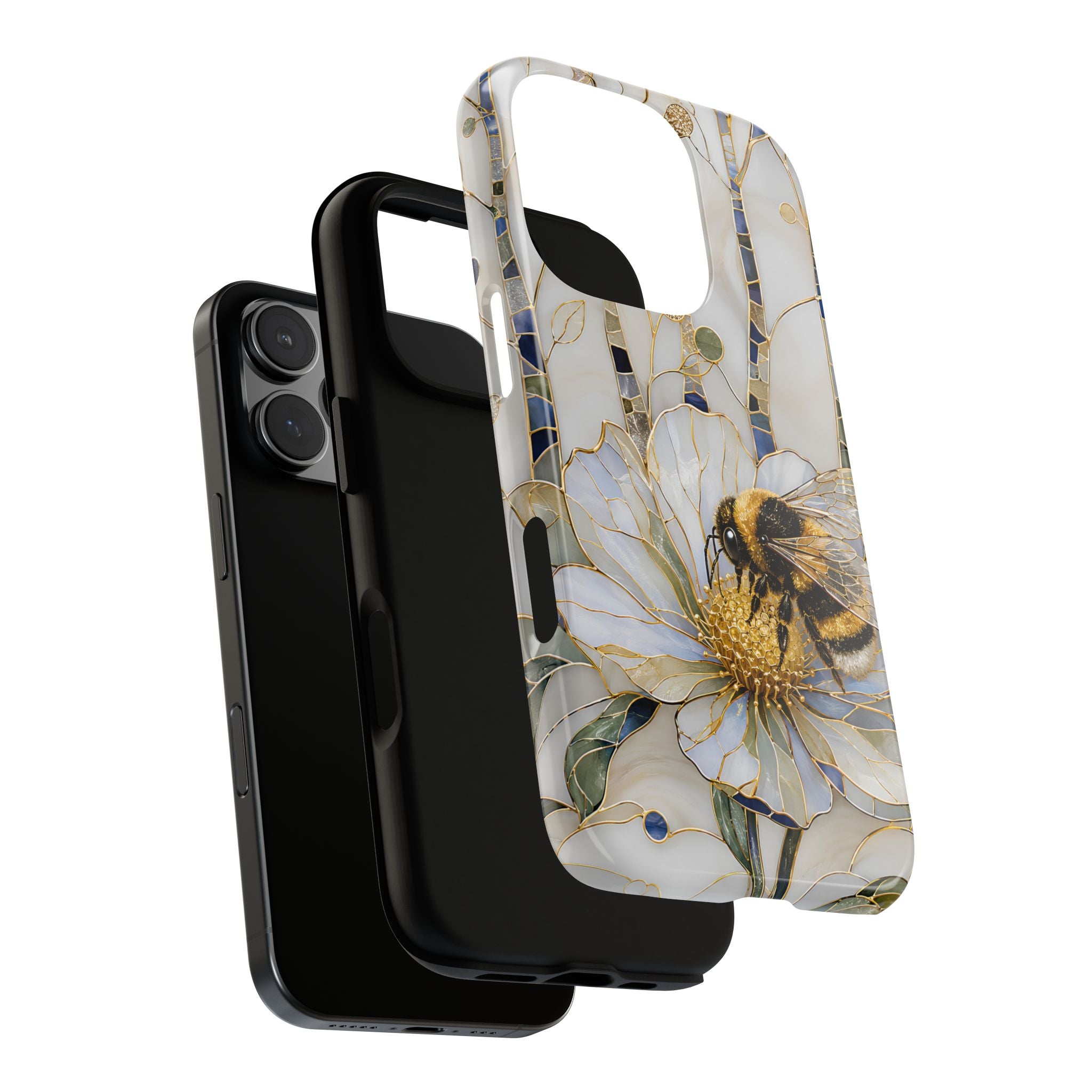 Bumblebee iPhone Case | Stained Glass Bee iPhone Case