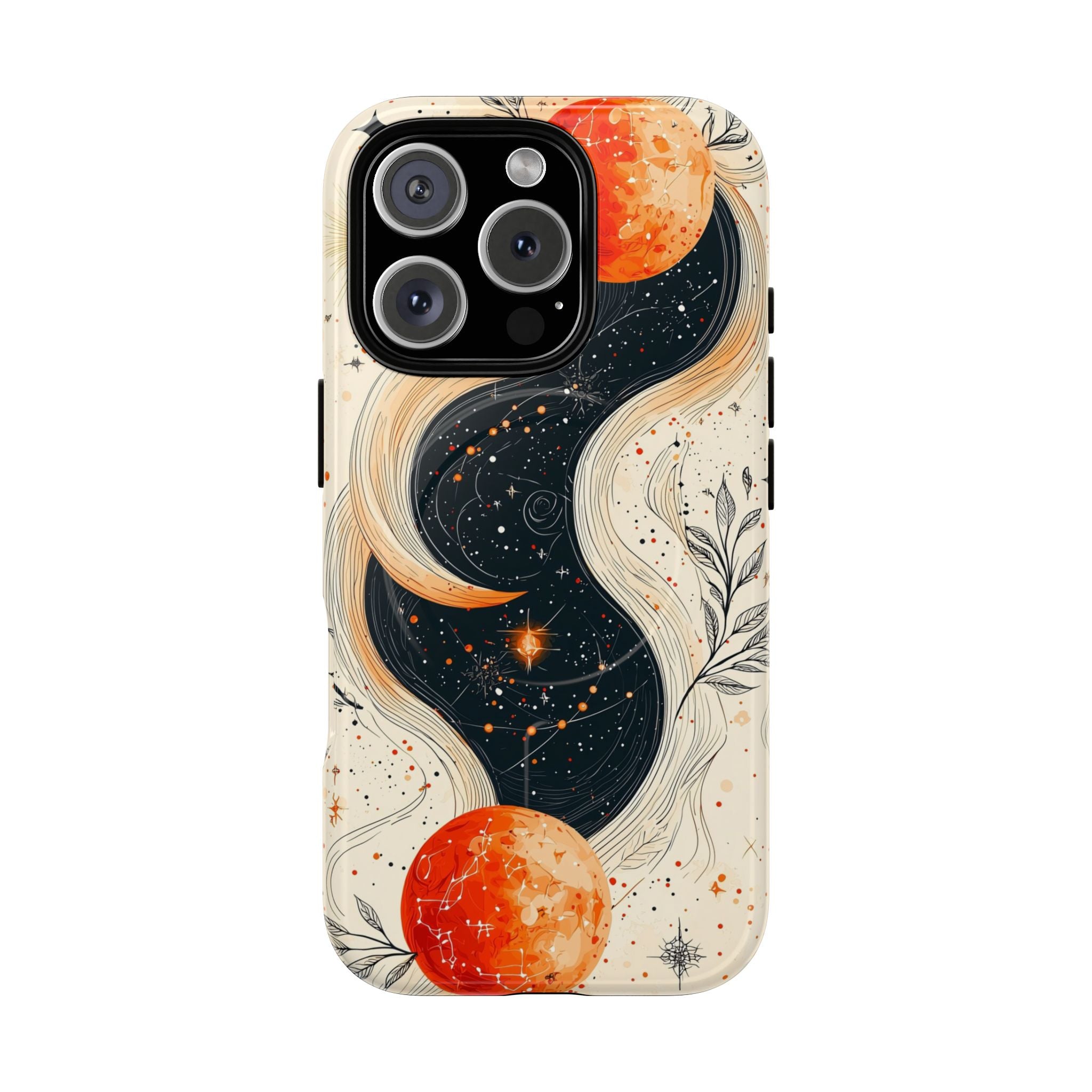 Custodia Astrology Galaxy MagSafe per iPhone | Red Moon Celestial