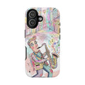 Custodia iPhone Sassofonista | Illustrazione Jazz Pastello