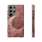 Libra Zodiac Samsung Galaxy Phone Case | Moon Crystal Astrology Phone Case