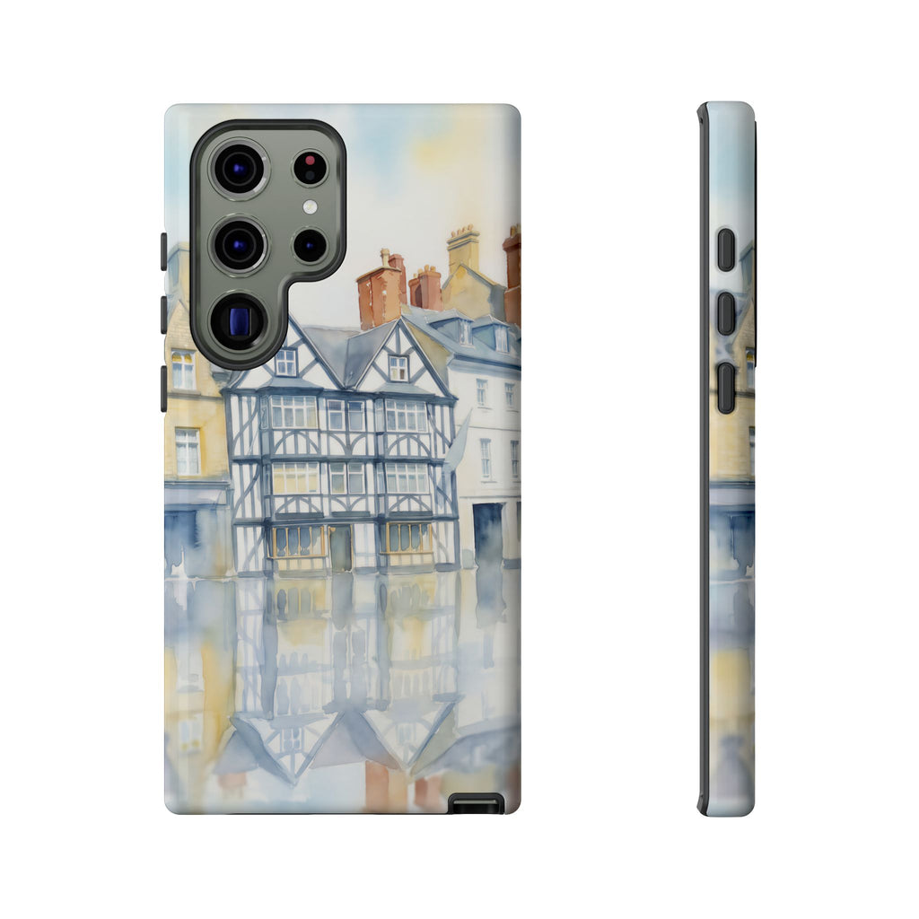 English Tudor Building Aesthetic Samsung Galaxy Phone Case