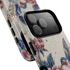 Cover MagSafe per iPhone "Colibrì al Chiaro di Luna" — Stile Floreale Vintage