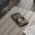 Custodia per telefono Google Pixel "Donna paesaggio urbano vintage"