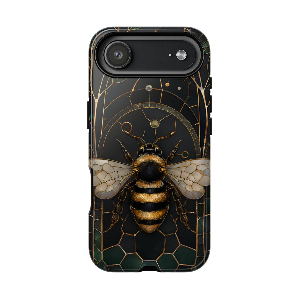 Golden Bee iPhone Case | Vintage Bee Art Cover
