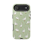 Goose iPhone Case | Cute White Goose Pattern Cover