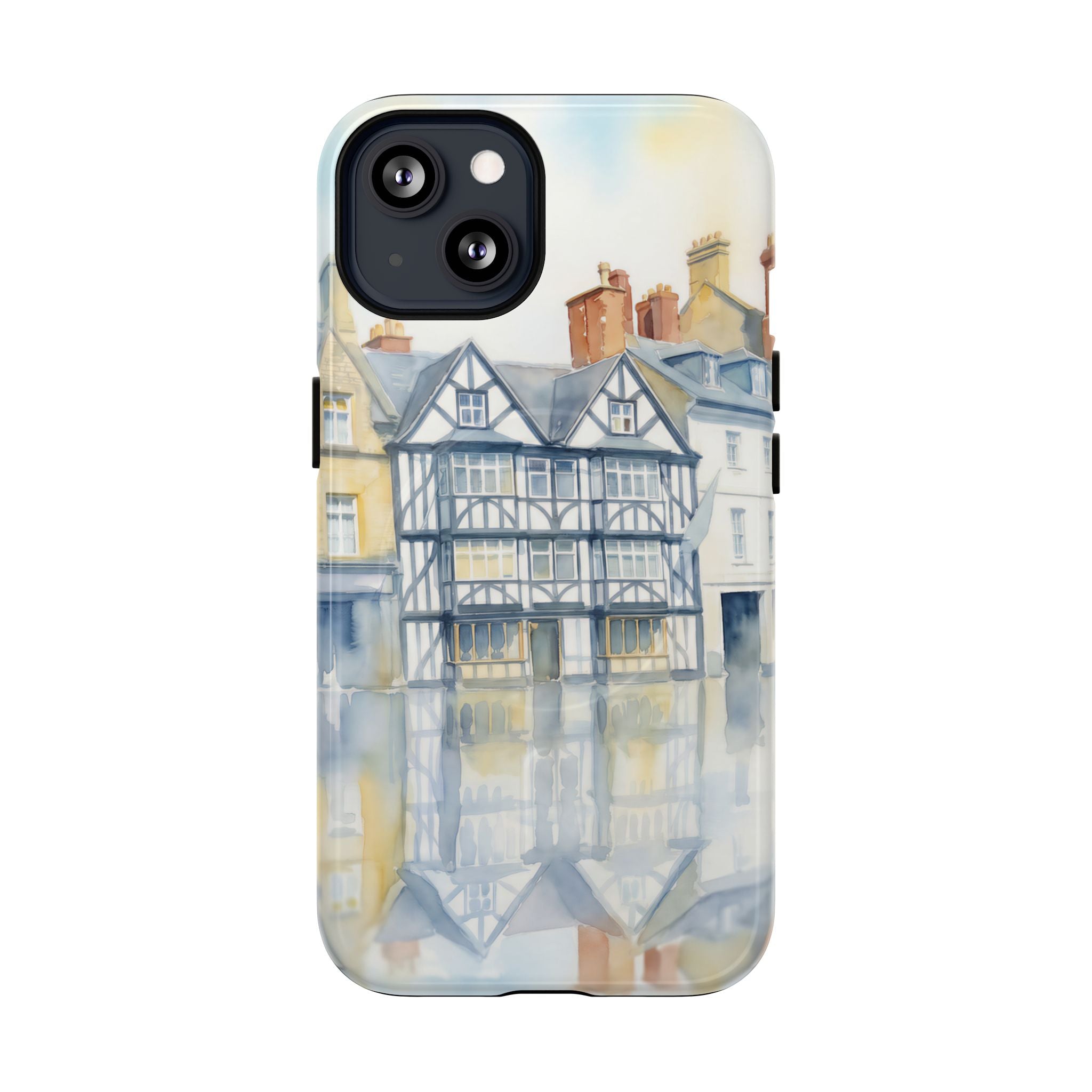 English Tudor Building Aesthetic MagSafe iPhone Case