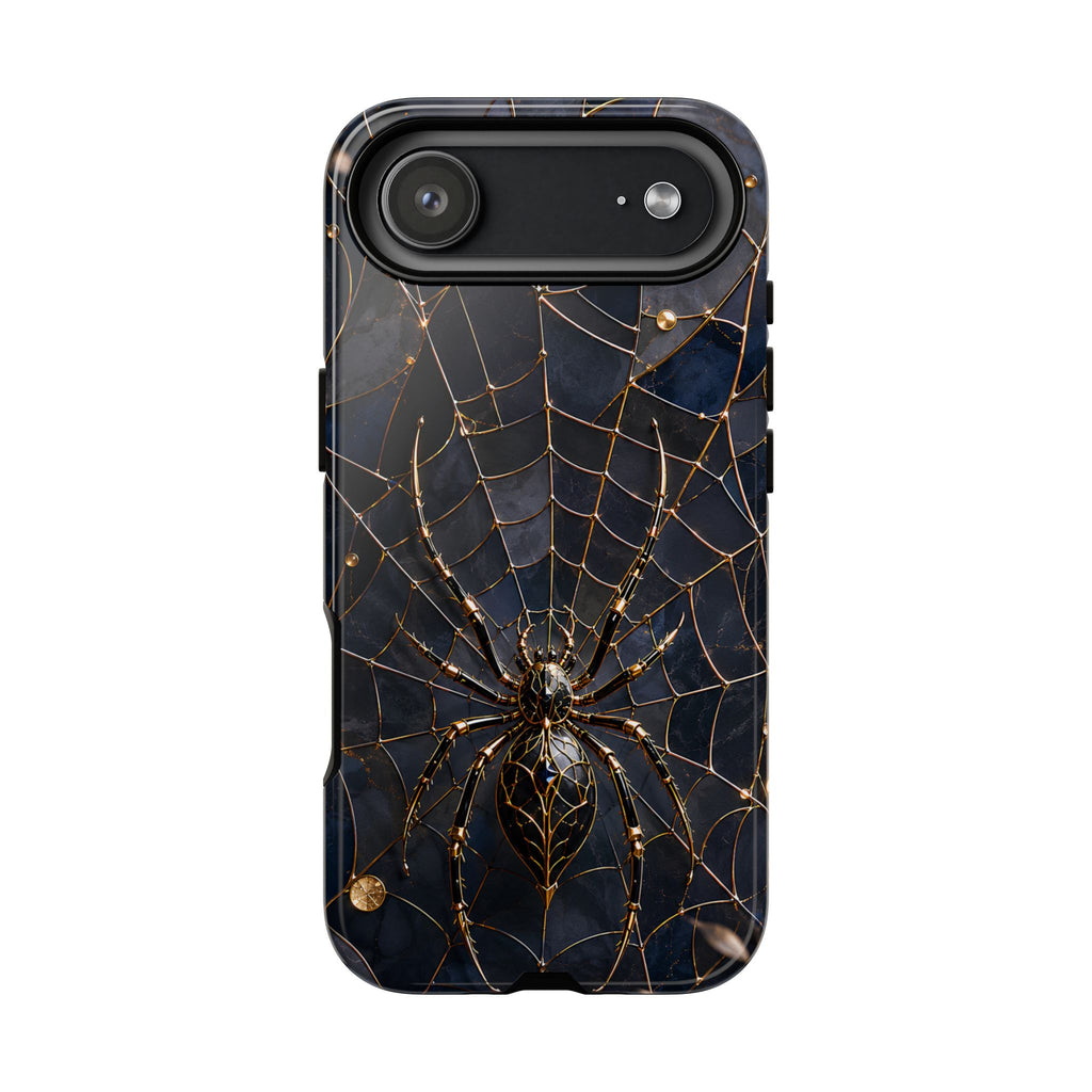 Gothic Spiderweb iPhone Case | Dark Academia Cover