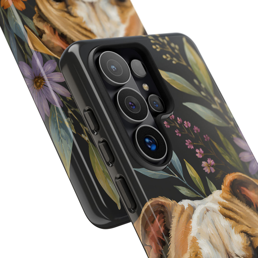English Bulldog Samsung Galaxy Phone Case | Bulldog Dog Art Cover
