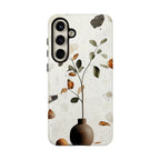 Floral Terrazzo Samsung Galaxy Case | Minimal Vase Botanical