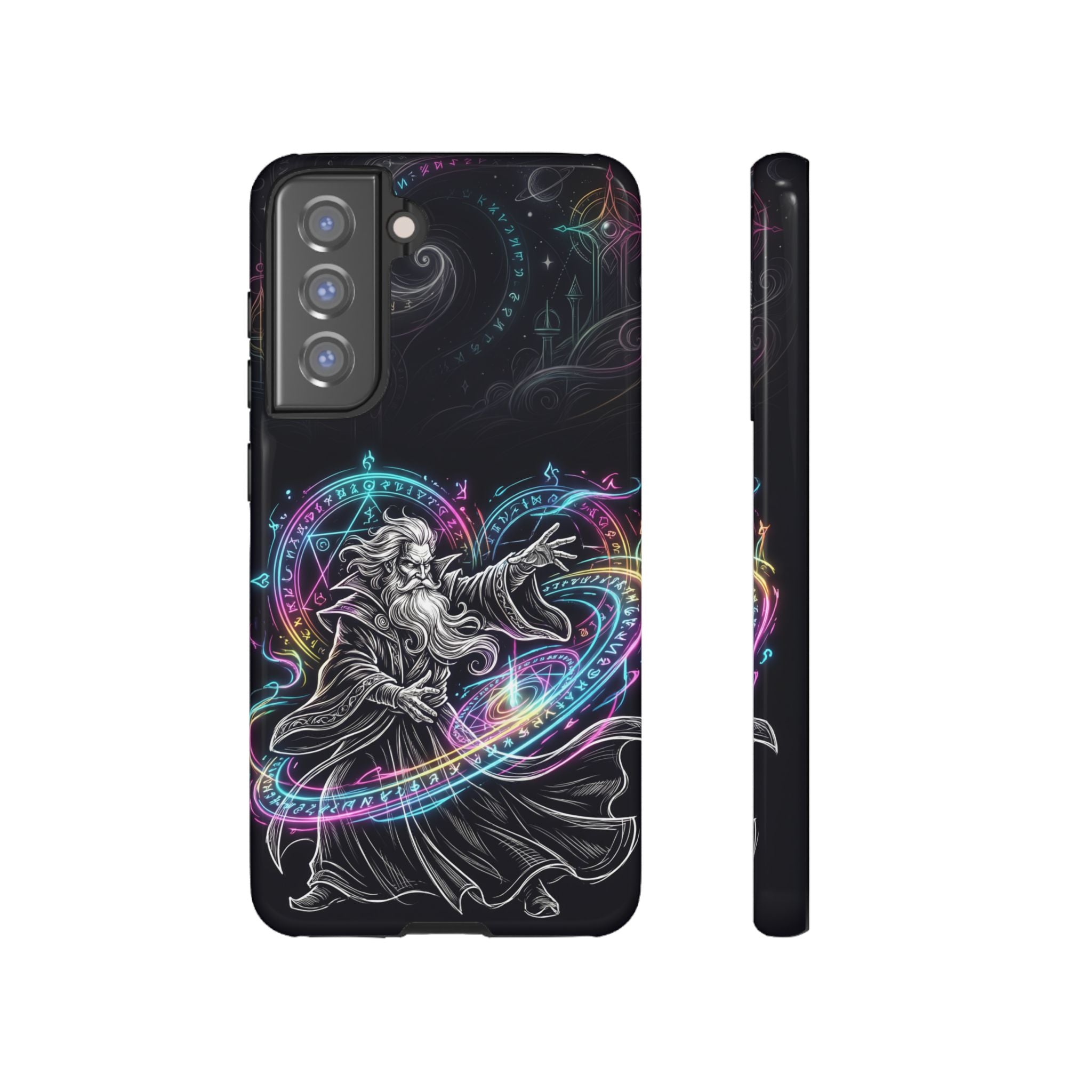 Neon Spell Art Wizard Magic Samsung Galaxy Phone Case
