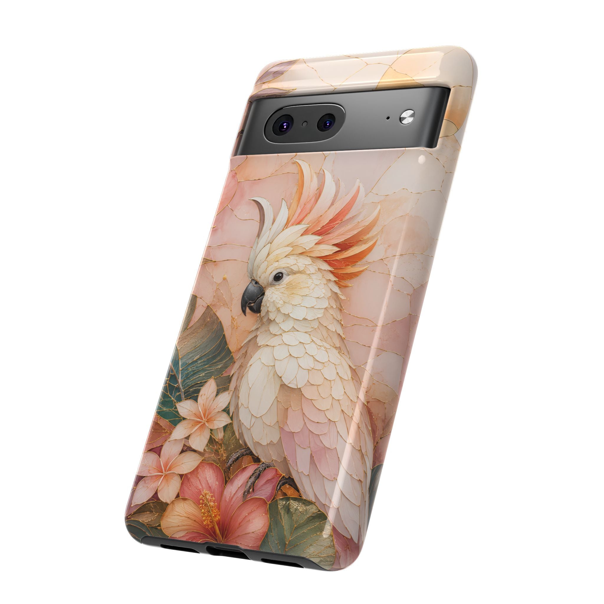 Cockatoo Google Pixel Phone Case | Tropical Bird Phone Case