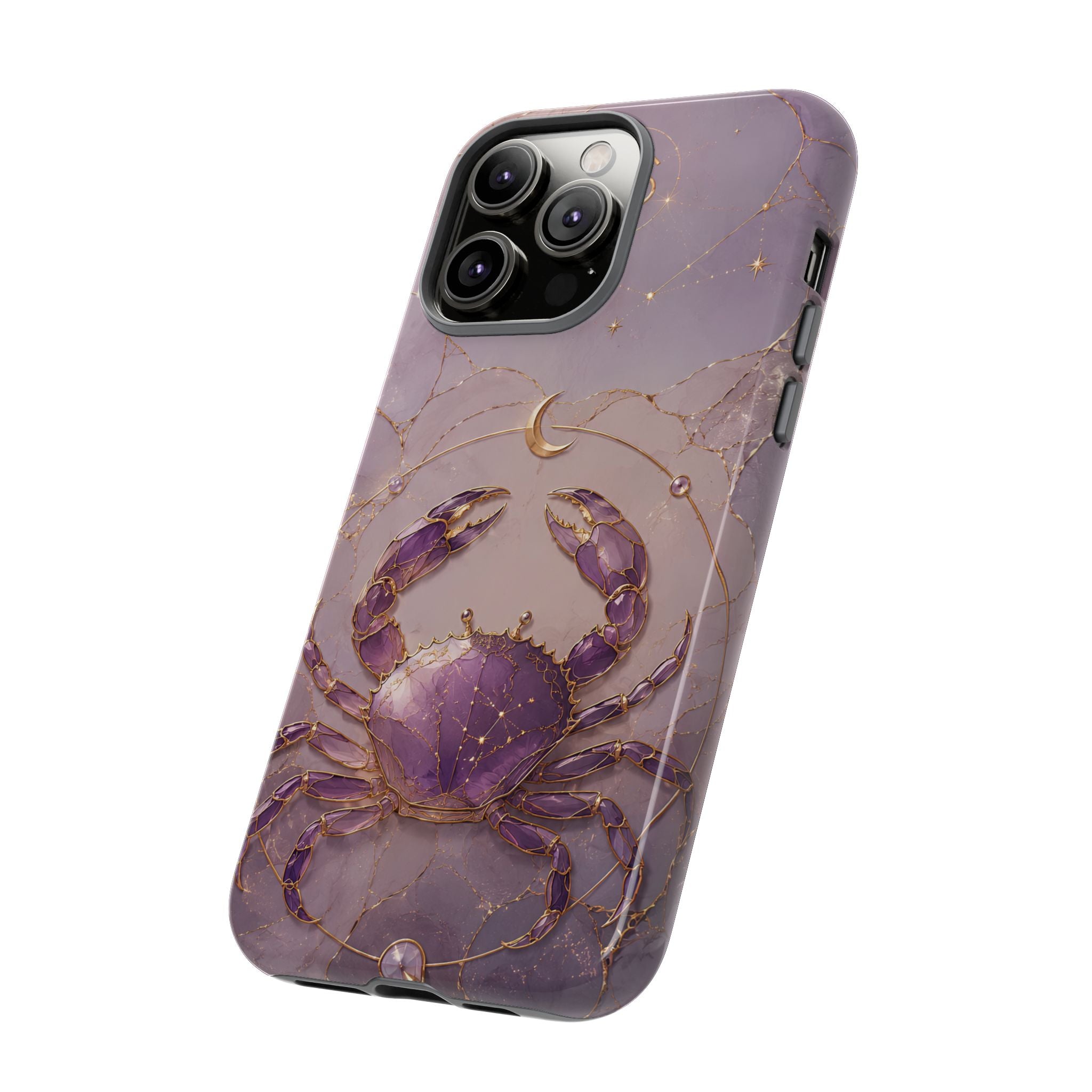Cancer Zodiac II iPhone Case | Celestial Crab iPhone Case