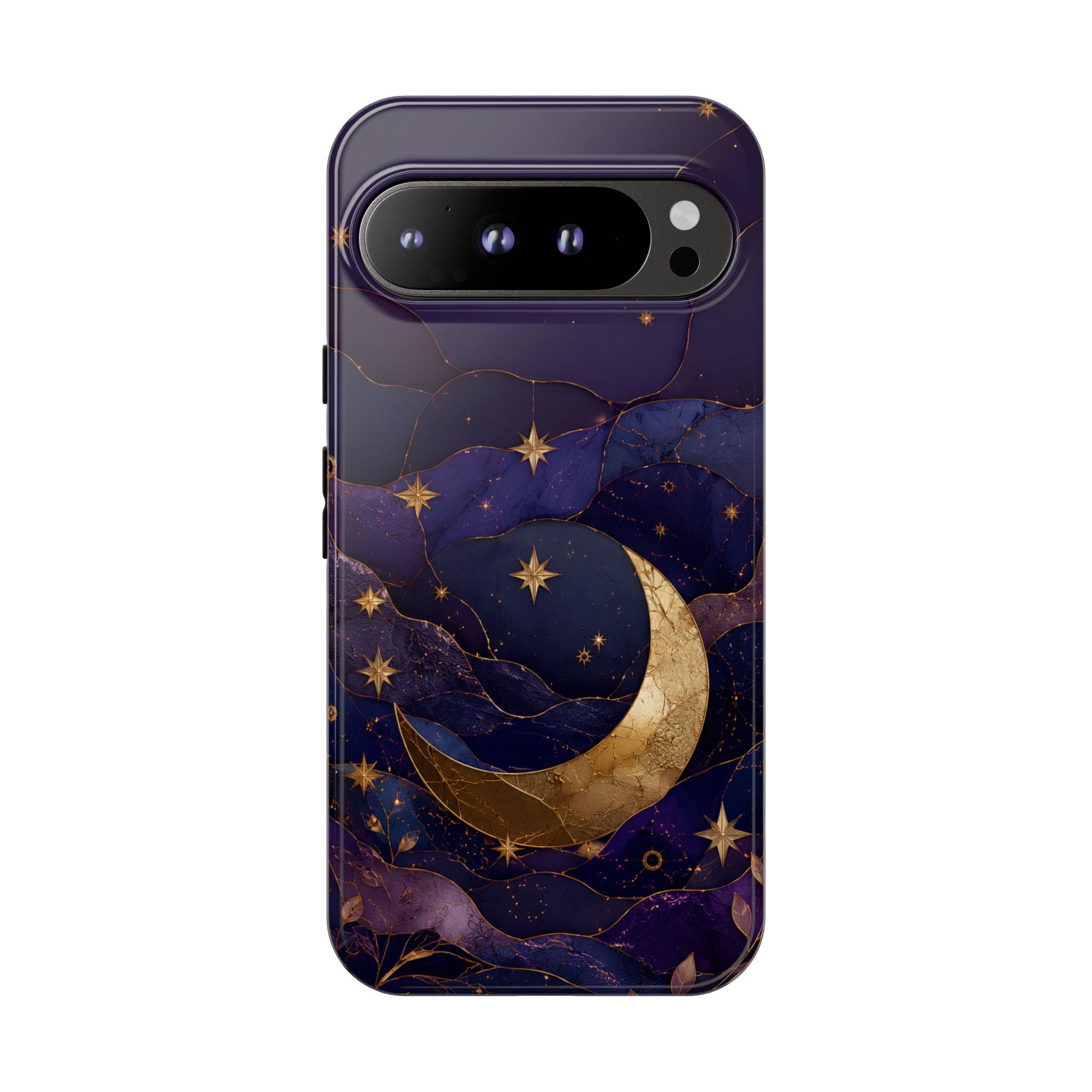 Moon & Stars Google Pixel Phone Case | Celestial Crescent Moon Phone Case