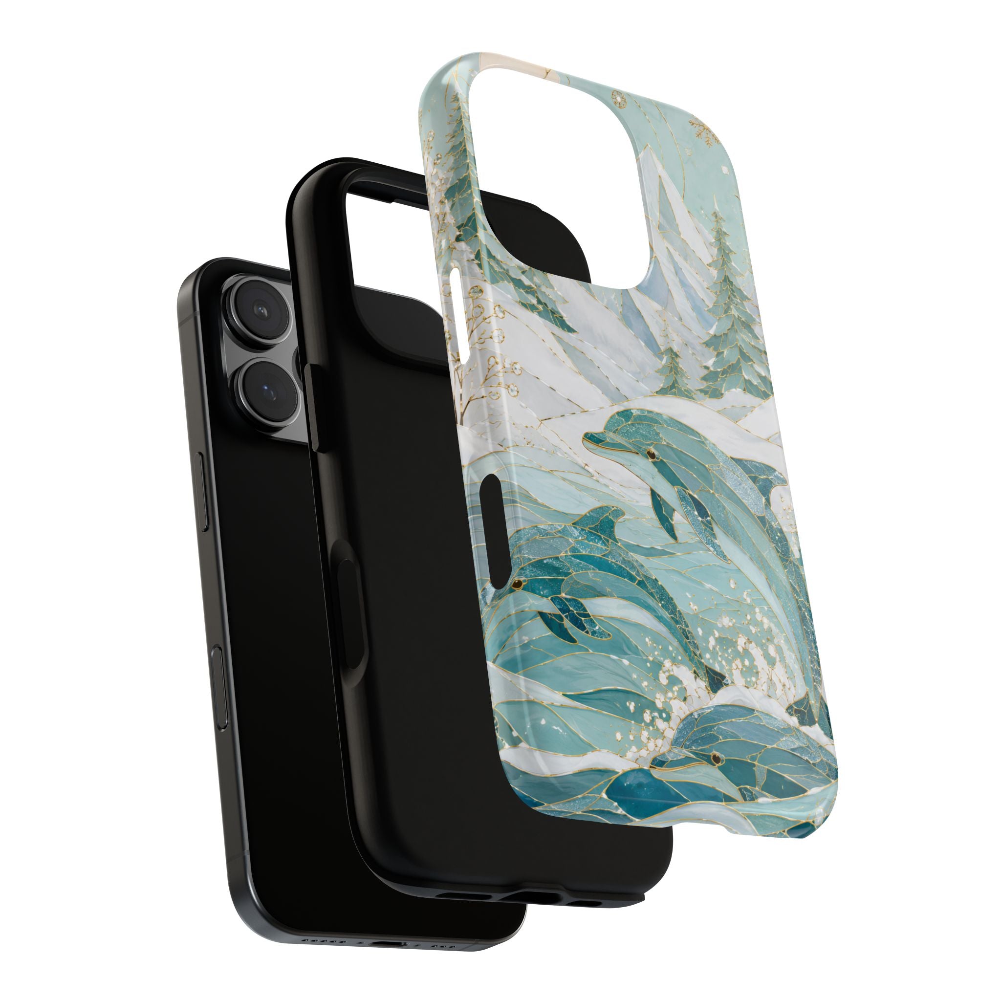 Dolphin iPhone Case | Ocean Wave iPhone Case