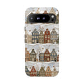 Winter Village Google Pixel Phone Case | Snowy Town Phone Case