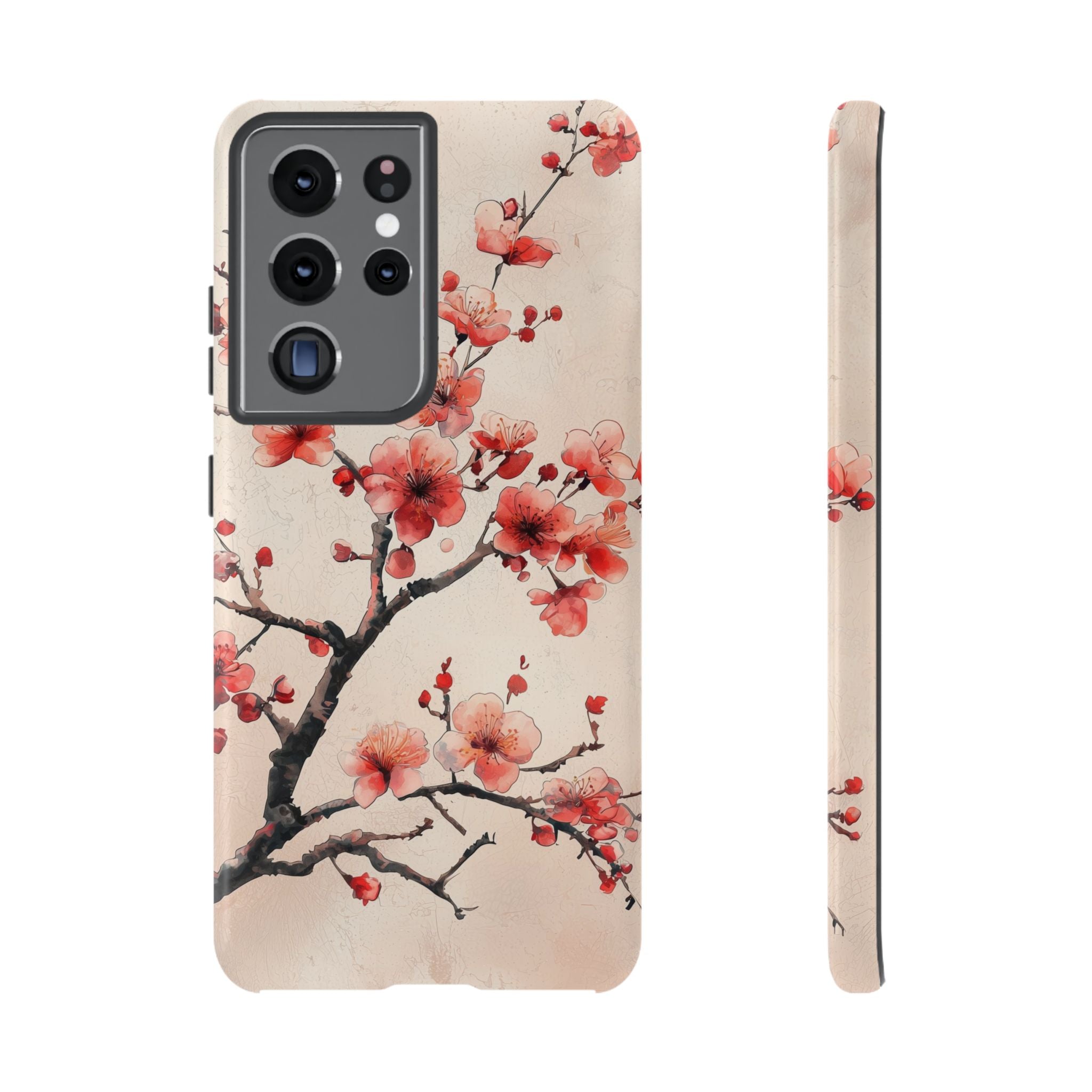 Cherry Blossom Samsung Galaxy Phone Case | Pink Blossom Branch Design