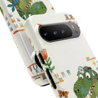 Dinosaur Dentist Tough Google Pixel Phone Case | Cute Pediatric Dental Cover