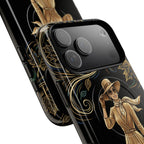 Vintage Autumn Lady MagSafe iPhone Case