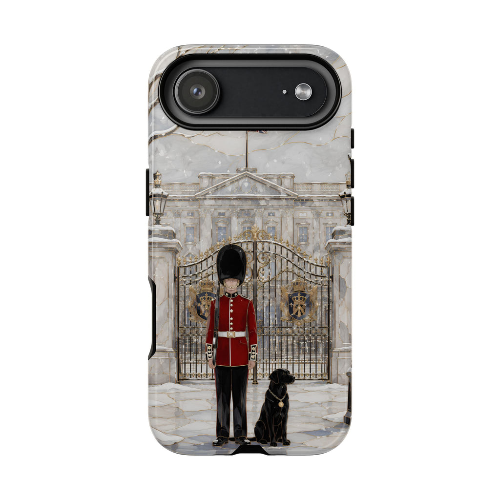 London Guard iPhone Case | Winter Palace Scene iPhone Case