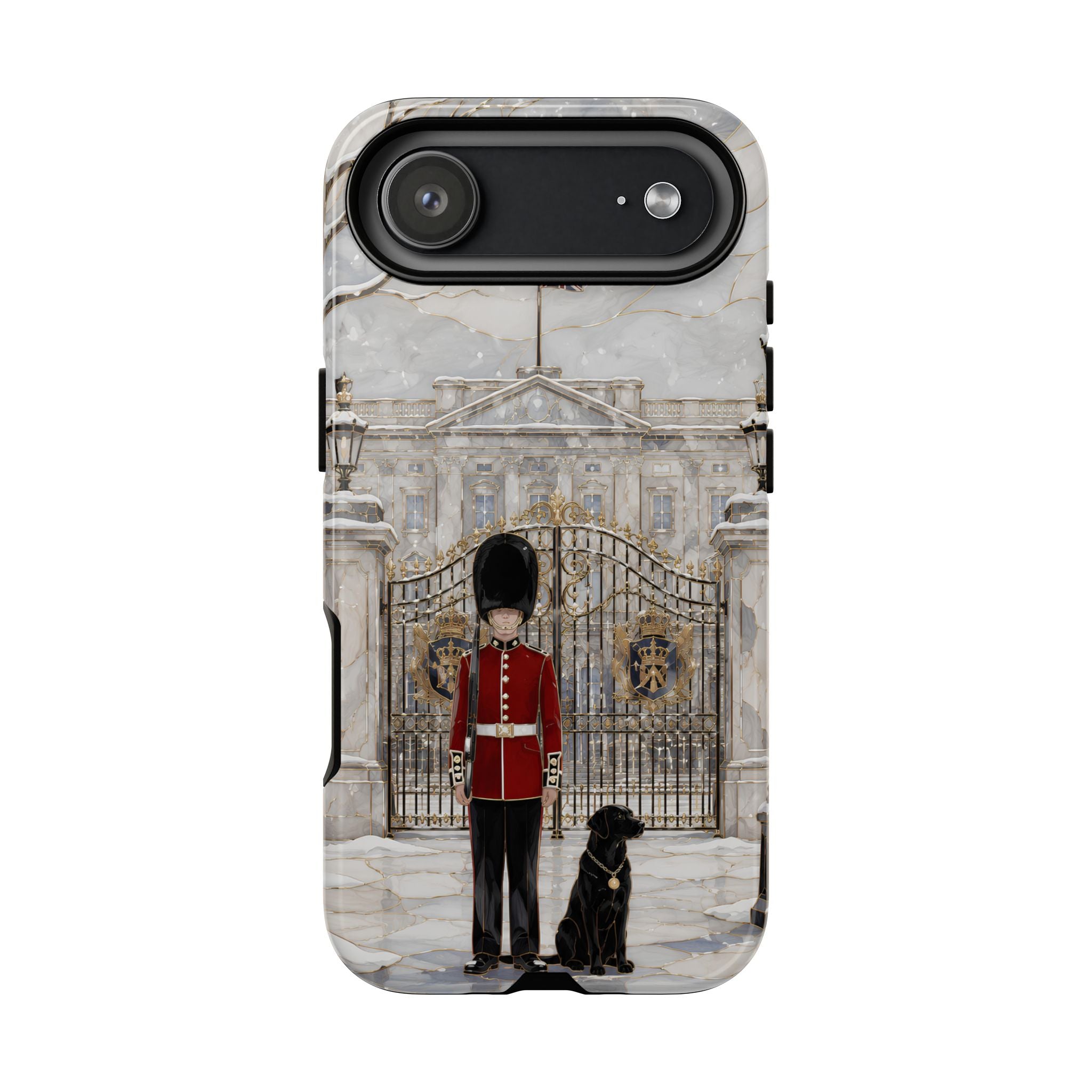 London Guard iPhone Case | Winter Palace Scene iPhone Case