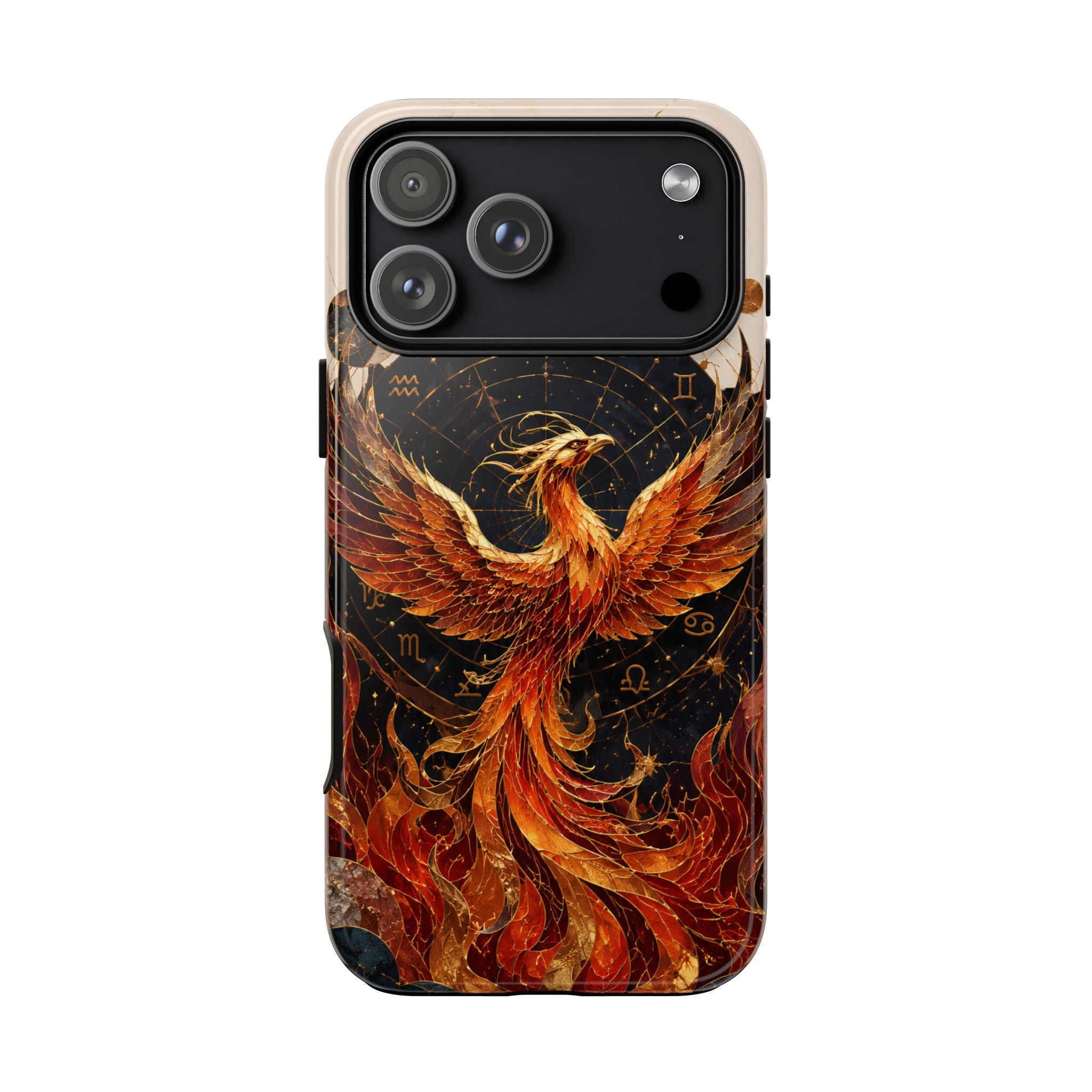 Phoenix iPhone Case | Celestial Fire Bird Case