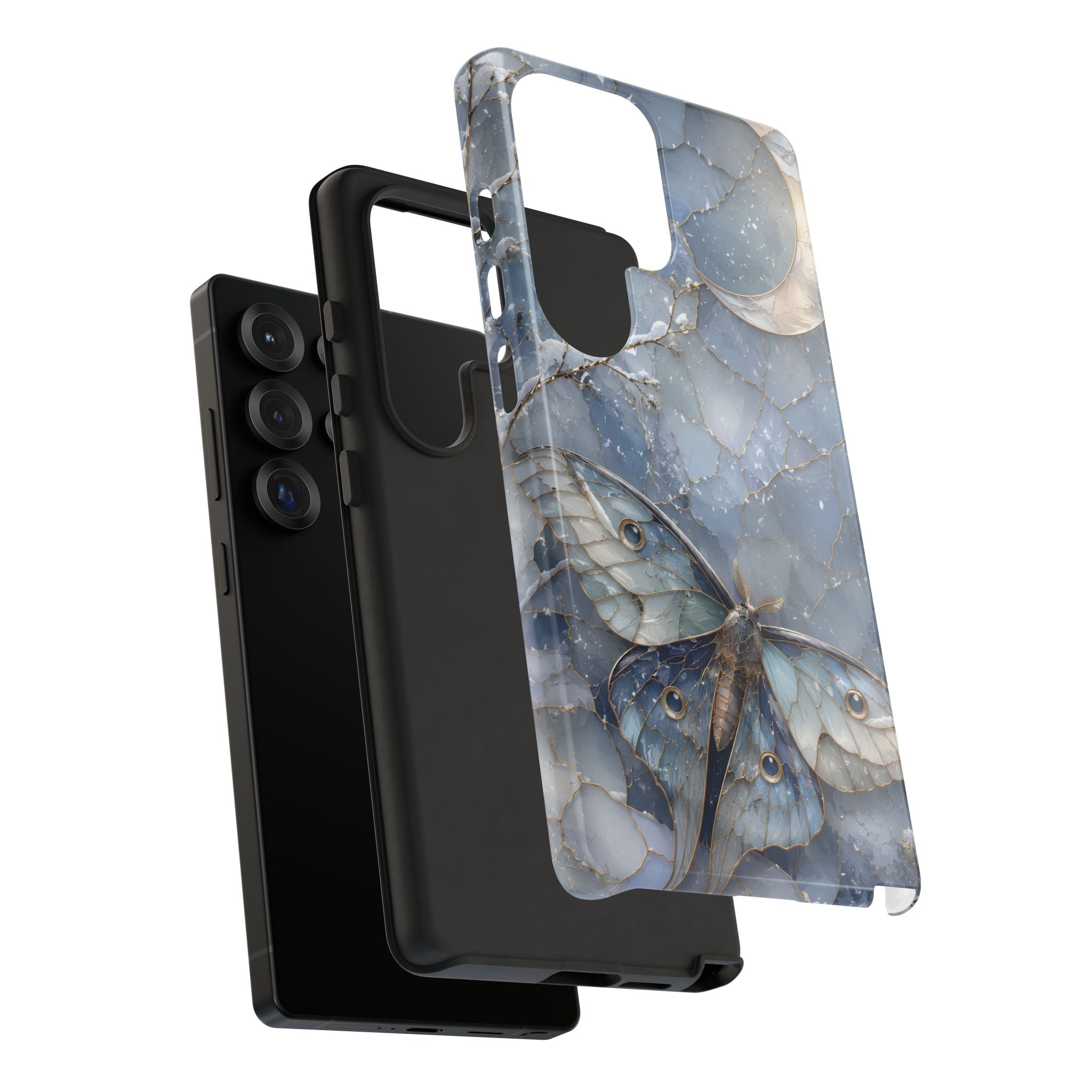 Luna Moth Samsung Galaxy Phone Case | Celestial Butterfly Phone Case