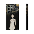 Cover per Samsung Galaxy Fantasia Notte Stellata | Illustrazione Donna Elegante