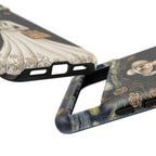 Vintage Starry Night Fashion Google Pixel Phone Case | Elegant Lady in White Dress