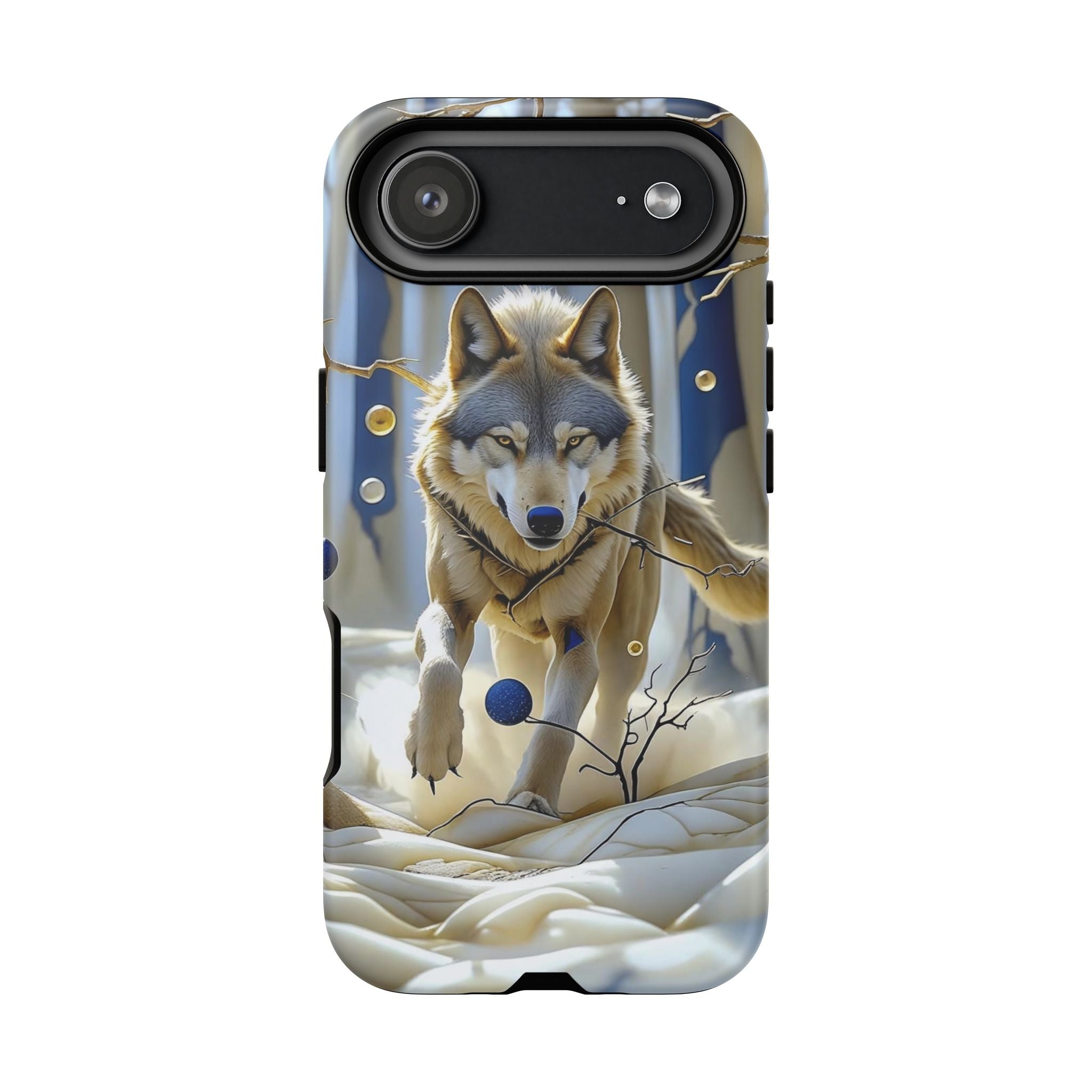 Wolf in Snow iPhone Case — Rugged Wildlife