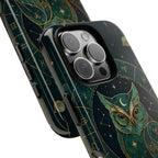Moonlit Owl iPhone Case | Stained Glass Owl iPhone Case