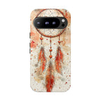 Dreamcatcher Tough Google Pixel Case | Watercolour Feather