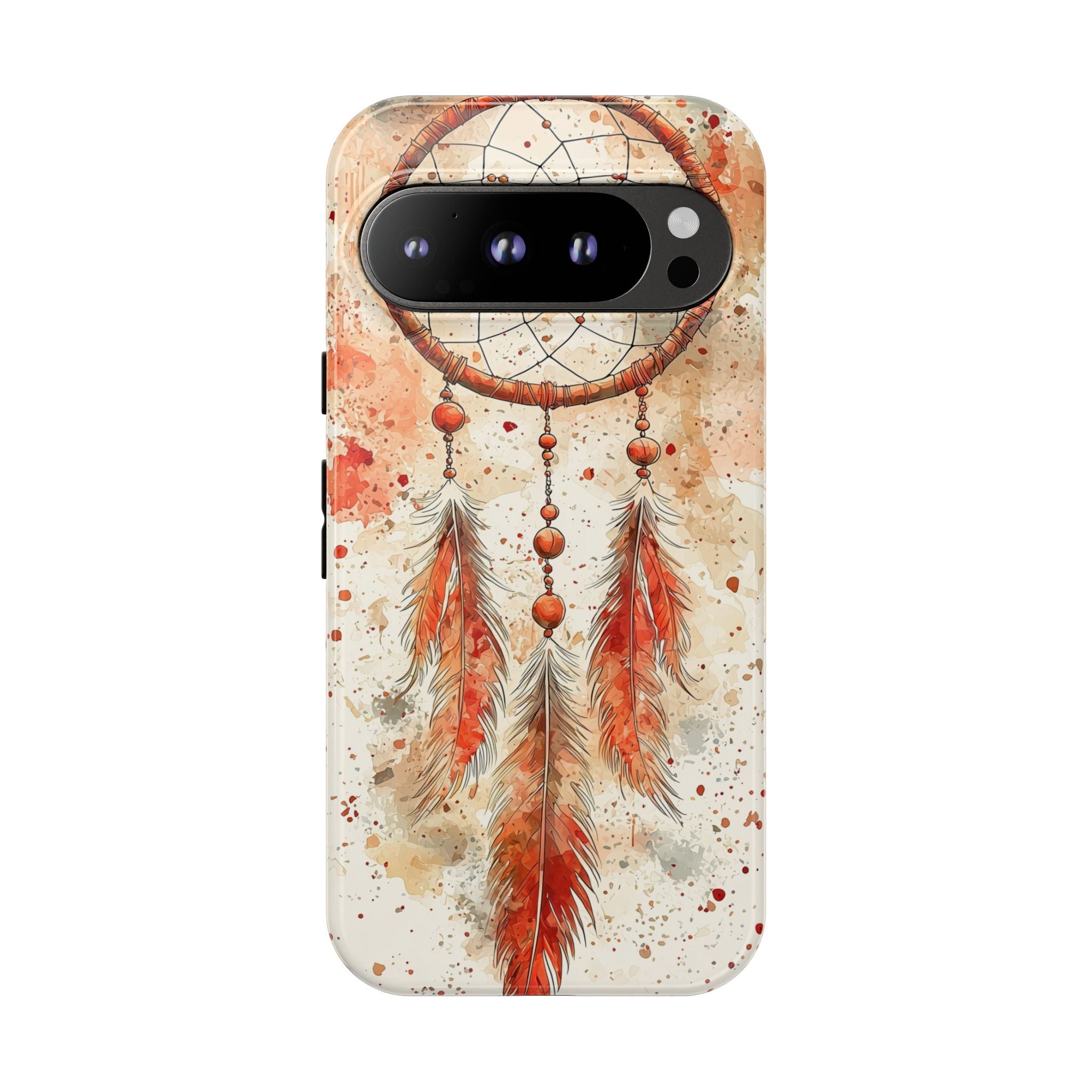 Dreamcatcher Tough Google Pixel Case | Watercolour Feather