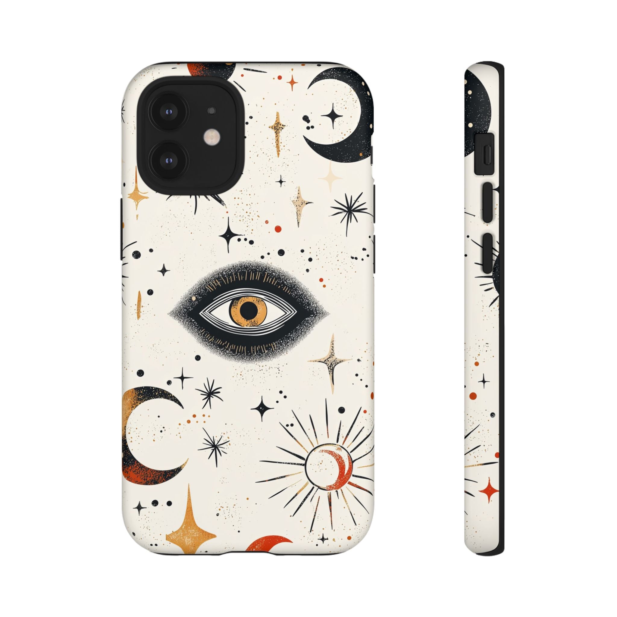 Mystic Eye iPhone Case | Celestial Moon & Star
