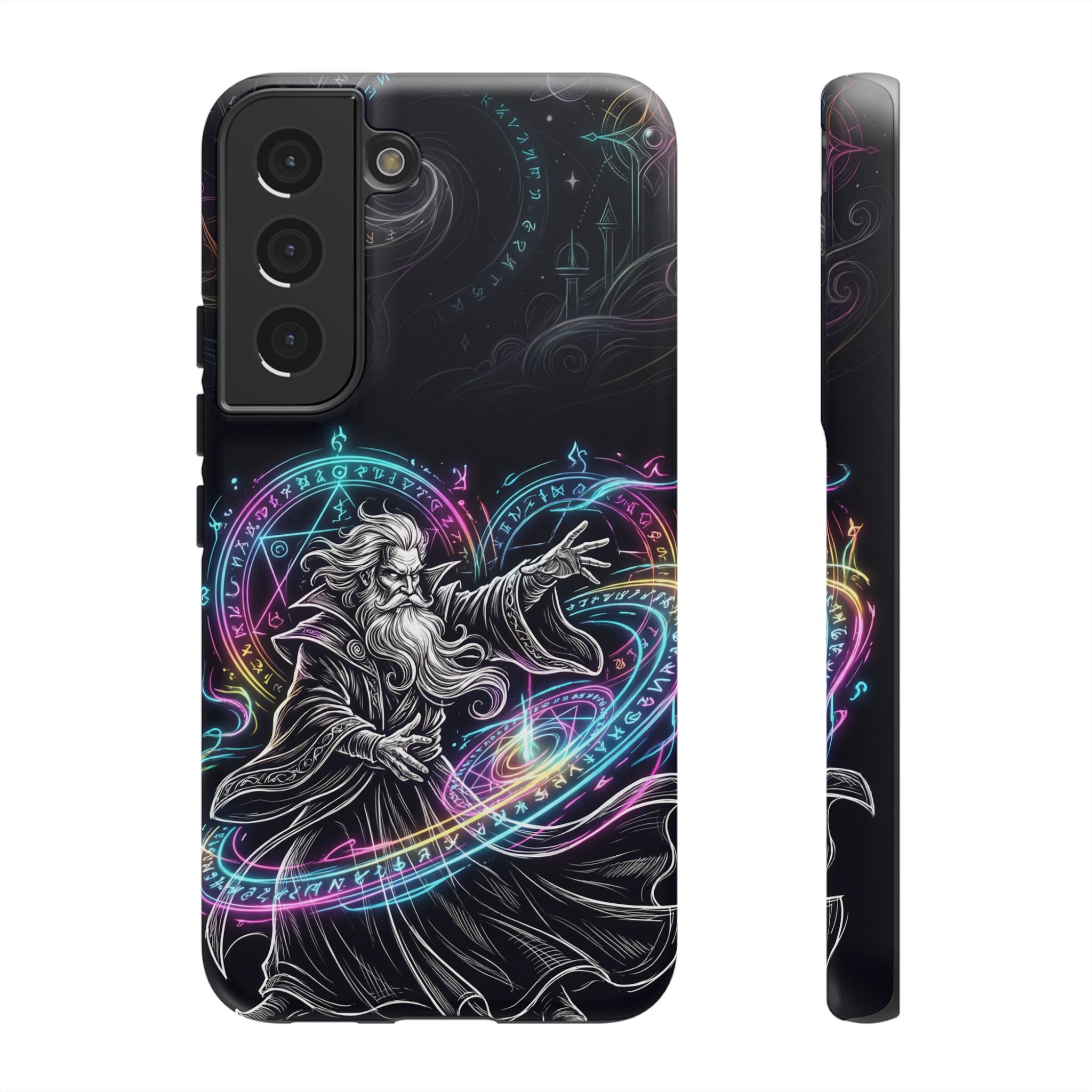 Neon Spell Art Wizard Magic Samsung Galaxy Phone Case