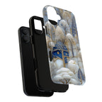 Blue Gold Forest Art MagSafe Case