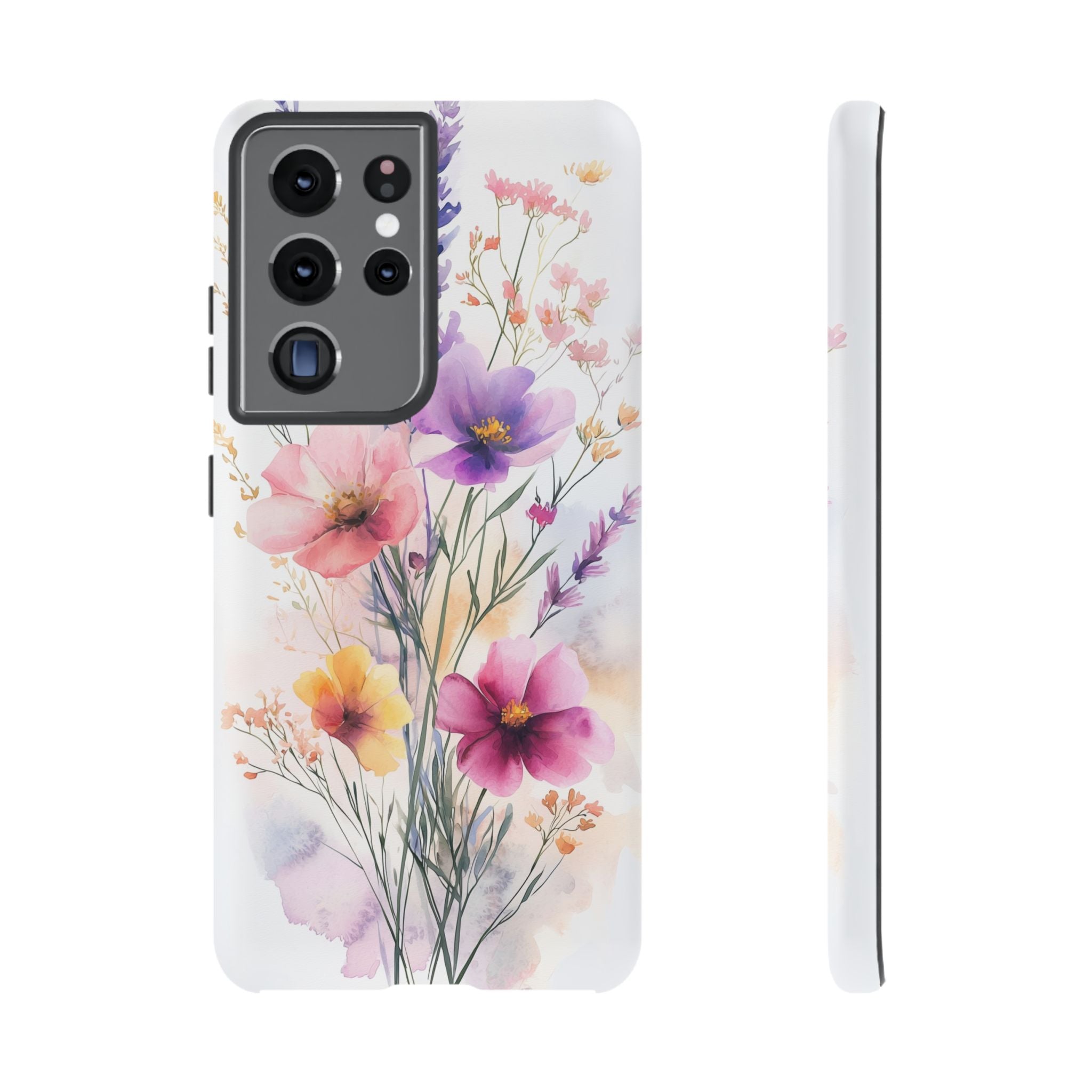 Floral Watercolour Samsung Galaxy Case | Pastel Bouquet