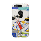 Nautical Cow Graphic Protective Google Pixel Phone Case