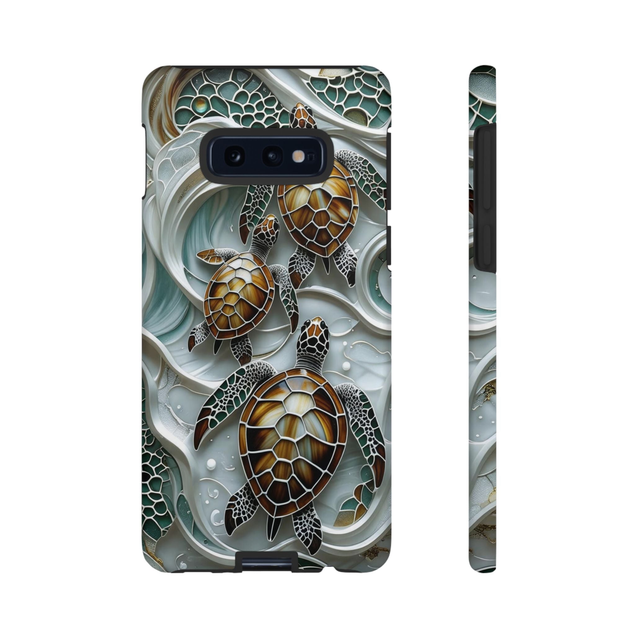 Sea Turtle Samsung Galaxy Case — Ocean Waves Protective Cover