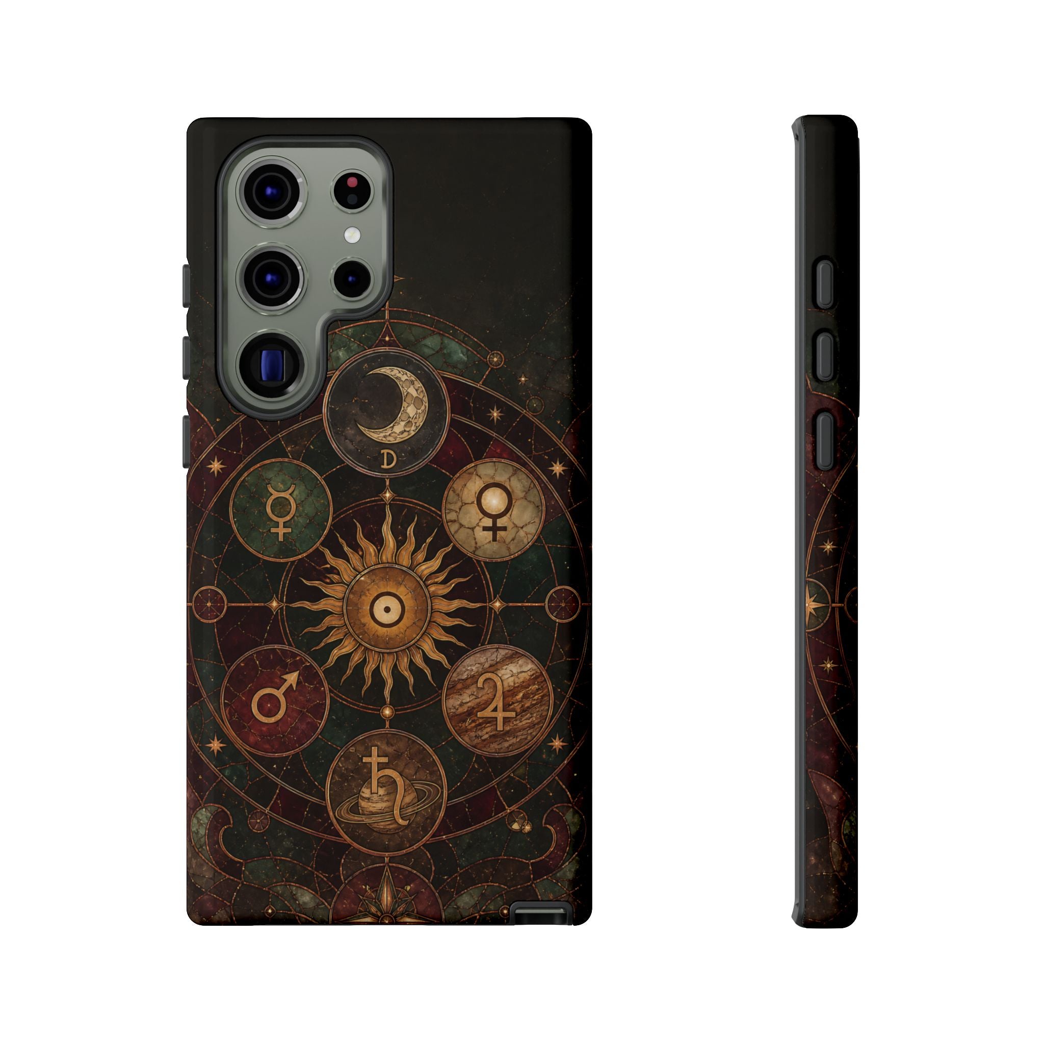 Antique Astrology Google Pixel Phone Case | Celestial Chart Phone Case